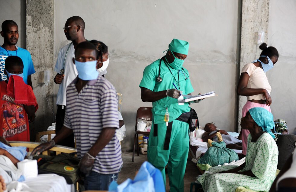 OPENING IMAGE Haiti Cholera Hospital Kendra Helmer